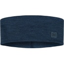 Buff merino Wide solid night blue