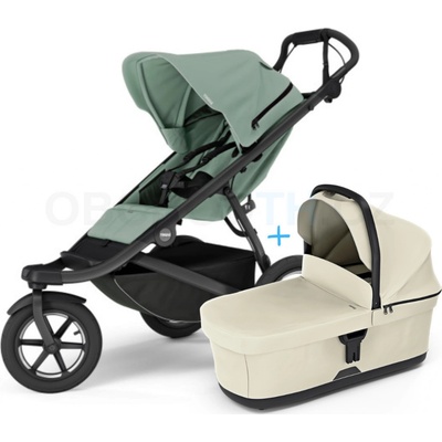 Thule Urban Glide 3 Mist green s magnetickou sponou 2025 + korba Soft beige