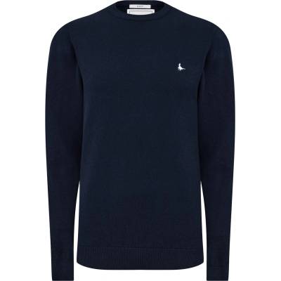 Jack Wills Пуловер Jack Wills Seabourne Crew Neck Logo Jumper - Navy