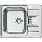 Alveus Мивка от неръждаема стомана Alveus Line Maxim 60 Satin 62x50 см (1085947) Мивка за вграждане