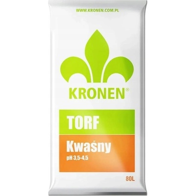 Kronen Kyslá rašelina pH 3,5-4,5 Pôda substrát 80 l
