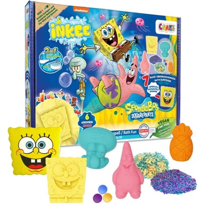 Craze SpongeBob Gift Box бластър за вана в подаръчна опаковка