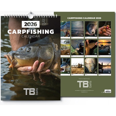 TB Baits Rybářský Carpfishing 2026 33x46 cm