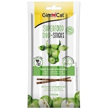 GimCat SUPERFOOD DUO STICKS hovězí jablko 3 ks