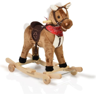 Moni Люлка плюшена кон Chipper колелца (3800146242169)