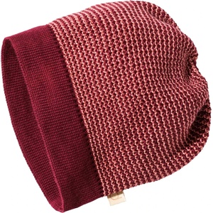 disana Детска зимна шапка (beanie) disana Kid's Beanie - Cassis / Softpink - размер 1 (904-0874-1011)