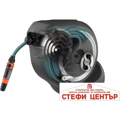 GARDENA 18602-20 GARDENA Стенна Макара за Маркуч Hose Box RollUp S