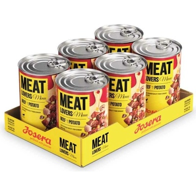 Josera Dog Meat Lovers Menu Beef with Potato 6 x 400 g