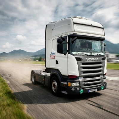 Staň sa truckerom – jazda na kamióne na letisku