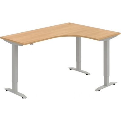 OFFICE PRO s.r.o. HOBIS trigon elektr.staviteľný stôl stand.ovlad. - MST 2 60 L, dub