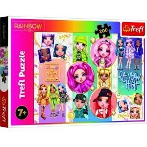 Trefl Puzzle - 200 - Friendship Rainbow High Trefl 13289