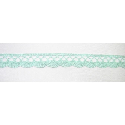 Krajka bavlna 1,5cm zelená
