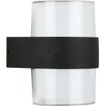 TELEFUNKEN 320405TF - LED външно стеннo осветително тяло 2xLED/8W/230V IP44 черно (BL2108)