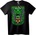 NOONEBRAND Тениска с Roronoa Zoro от One Piece - 3XL, Black