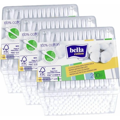 Bella Ušné tyčinky 3 x 200 ks