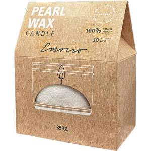 Emocio Pearl Wax White свещ 350 гр