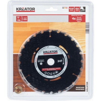Kreator KRT020307 Pílový kotúč pre ponorné píly 185mm 24T