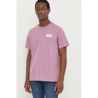 Levi's Тениска Levi's в розово с принт (22491)