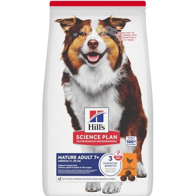 Hill's Science Plan Mature Adult 7+ Medium kuřecí 6 kg