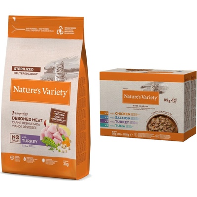 Natures Variety Original No Grain Sterilized morčacie 3 kg