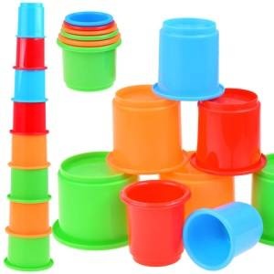 Jokomisiada Colorful cups Little tikes pyramid ZA2766