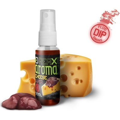 Delphin Dipovací sprej AromaX 30ml Sýr-játra/červená