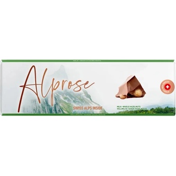 Alprosse mléčná s celými lískovými ořechy 300 g