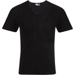 Promodoro 3082 / Мъжка тениска slim fit с V-образно деколте - черна XXXL (40308200213)