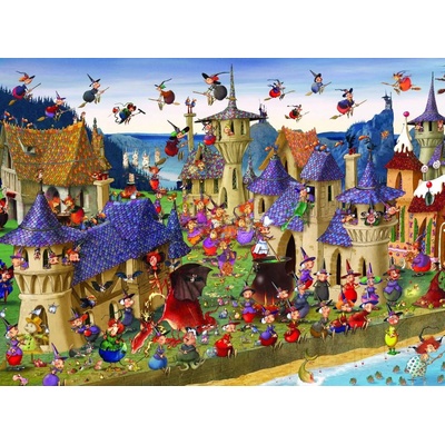 Grafika - Puzzle Ruyer - Witches - 2 000 piese