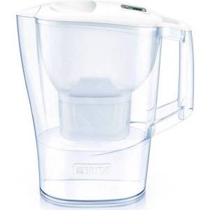 BRITA Кана за филтриране BRITA - Aluna Cool Memo Pro, 2.4 l, бяла (1052801) Филтрираща кана