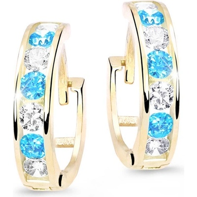 Cutie Jewellery dětské zlaté C3345Z-Arctic Blue