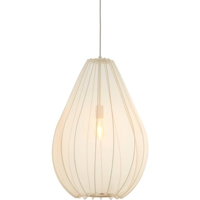 Light & Living Бежово висящо осветително тяло с текстилен абажур ø 50 cm Itela - Light & Living (2977127)