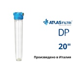 Atlas filtri - Италия Atlas DP 20" MONO 1.1/4" OT TS Филтърно тяло (RA1381801)
