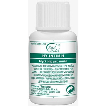 Karel Hadek HY-Intim H Mycí olej pro muže 20 ml