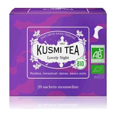 Kusmi Tea Bio organický bylinný čaj Lovely Night 20 sáčků