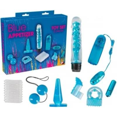 Комплект от 8 секс играчки, синьо предястие - Blue Appetizer (YOU2T00798)