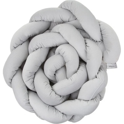 BELISIMA Chránič do postieľky Cop Velvet Grey