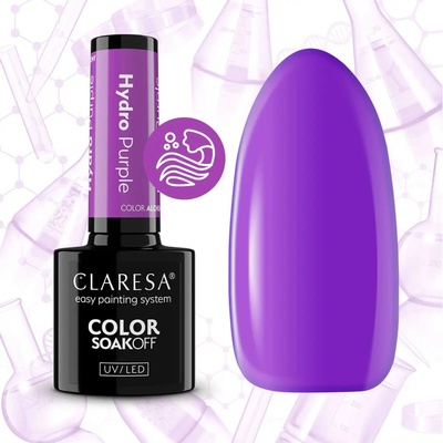 Claresa Gel-lak Hydro Purple 5 g