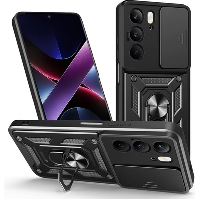 Slide odolný kryt na Realme 14x 5G/Realme C75 - černý – Zboží Živě