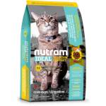 Nutram I12 Nutram Ideal Solution Support Weight Control Natural Cat Food Рецепта с Пиле Ечемик и сушен грах за котки с наднормени килограми от 1 до 10 години Канада 1, 8 кг