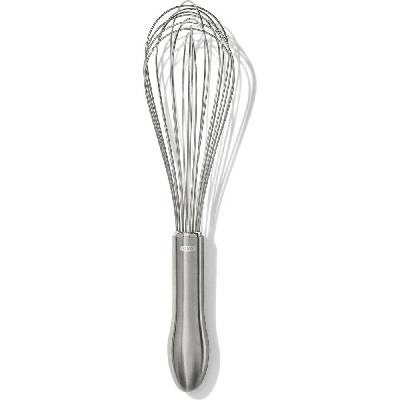 Metla STEEL 29 cm, stříbrná, nerezová ocel, OXO