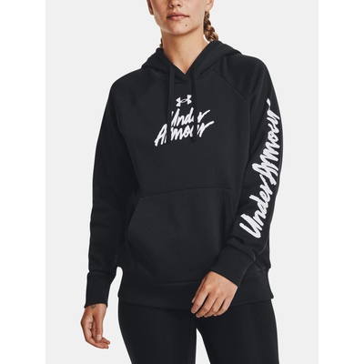 Under Armour UA Rival Fleece Graphic Hdy Sweatshirt Under Armour | Cheren | ЖЕНИ | XS