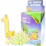 Robens 3D Scratch Cards Puzzle in Dark Safari