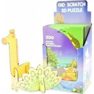 Robens 3D Scratch Cards Puzzle in Dark Safari