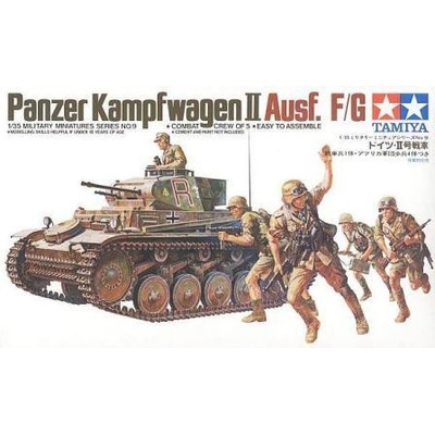 Panzerkampf Tamiya German wagen II Ausf.F G 35009 1:35