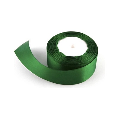 Stuha saténová 4cm x 23m ZELENÁ – Zboží Dáma