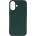 HQWear Течен силиконов кейс с MagSafe за iPhone 16e - зелен (5907769374753)