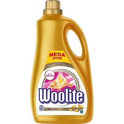 Woolite Pro-Care s keratínom gel 3,6 l 60 PD