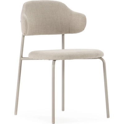 Marckeric Кремави трапезни столове в комплект от 4 бр. Adriel - Marckeric (18881)