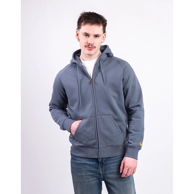 Carhartt WIP Hooded Chase Jacket Cozy Blue/Gold